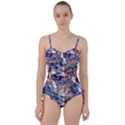 Abstract cross currents Sweetheart Tankini Set View1