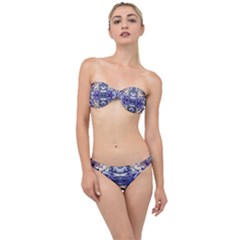 Amethyst Repeats Classic Bandeau Bikini Set