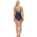 Sketch graphic illustration Knot Front One-Piece Swimsuit View4