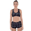 Black And Multicolored Polka Dot Wallpaper Artwork Digital Art Racerback Boyleg Bikini Set View1