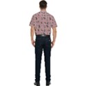Insects pattern Men s Short Sleeve Pocket Shirt  View2