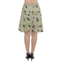 Insects pattern Chiffon Wrap Front Skirt View2
