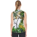 Tree Sunlight Forest Nature Landscape Sunrise Fog Mock Neck Shell Top View2