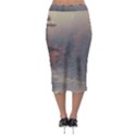 Morning River Forest Autumn Misty Morning Stream Midi Pencil Skirt View2