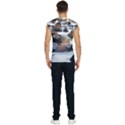 River Nature Stream Brook Water Rocks Landscape Men s Raglan Cap Sleeve Tee View2