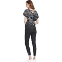 Badlands National Park Nature South Dakota Geology Butterfly Chiffon Blouse View2