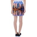 Vancouver Canada Sea Ocean Reflections Skyline Tennis Skirt View2