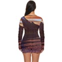 Sunset Island Tropical Sea Ocean Water Travel Long Sleeve Boyleg Swimsuit View4