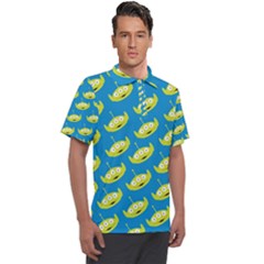 Pattern Aliens Men s Polo Tee