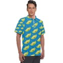 Pattern Aliens Men s Polo Tee View1