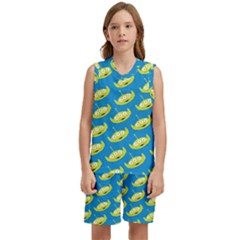 Pattern Aliens Kids  Basketball Mesh Set