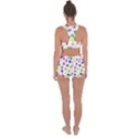 Pawprints Racerback Boyleg Bikini Set View2