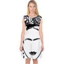 Frida Kahlo  Capsleeve Midi Dress View1