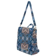 Turquoise Symmetry Crossbody Backpack