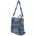 Turquoise symmetry Crossbody Backpack View1