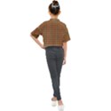 Lumberjack Plaid, Buffalo Plaid, Kids Mock Neck Tee View2