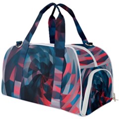 Art Polygon Geometric Design Pattern Colorful Burner Gym Duffel Bag