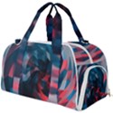 Art Polygon Geometric Design Pattern Colorful Burner Gym Duffel Bag View1