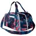 Art Polygon Geometric Design Pattern Colorful Burner Gym Duffel Bag View2