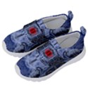 Art Robot Artificial Intelligence Technology Kids  Velcro No Lace Shoes View2