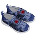 Art Robot Artificial Intelligence Technology Kids  Velcro No Lace Shoes View3