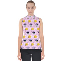 Skullsun Mock Neck Shell Top