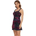 Granite Glitch Ruffle Edge Bra Cup Chiffon Mini Dress View2