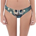 Owl Bird Bird Of Prey Ornithology Animal Reversible Hipster Bikini Bottoms View3