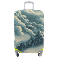 Mountains Alps Nature Clouds Sky Fresh Air Luggage Cover (medium)