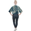 Mountains Alps Nature Clouds Sky Fresh Air Mock Neck Tee View2