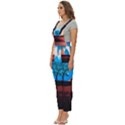 Surreal Fantasy Abstract Art Creativity Horizon Women s Pinafore Overalls Jumpsuit View2