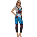 Surreal Fantasy Abstract Art Creativity Horizon Women s Pinafore Overalls Jumpsuit View3