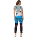 Surreal Fantasy Abstract Art Creativity Horizon Women s Pinafore Overalls Jumpsuit View4