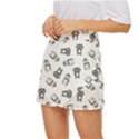 Cute Seamless Pattern With Koala Panda Bear Mini Front Wrap Skirt View2
