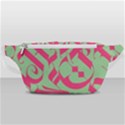 Pattern Ornament Gothic Style Elegant Font Tattoos Waist Bag  View1