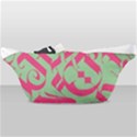 Pattern Ornament Gothic Style Elegant Font Tattoos Waist Bag  View2