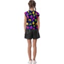 Space Patterns Kids  Raglan Cap Sleeve Tee View2