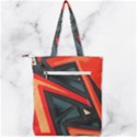 Graffiti Detail Wallpaper Texture Background Double Zip Up Tote Bag View2