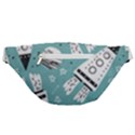 Cute Seamless Pattern With Rocket Planets Stars Fanny Pack View2
