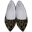 Art-deco-geometric-abstract-pattern-vector Women s Low Heels View1