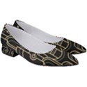 Art-deco-geometric-abstract-pattern-vector Women s Low Heels View3