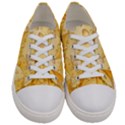 Cheese-slices-seamless-pattern-cartoon-style Men s Low Top Canvas Sneakers View1