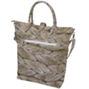 Boat Rope Close Up Texture Buckle Top Tote Bag View2