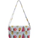 Fruit Summer Vitamin Watercolor Removable Strap Clutch Bag View1