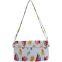 Fruit Summer Vitamin Watercolor Removable Strap Clutch Bag View2