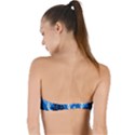 Halloween Ghosts Haunted House Twist Bandeau Bikini Top View2