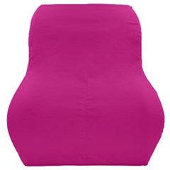 Color Medium Violet Red Car Seat Back Cushion  by Kultjers