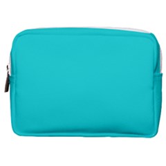 Color Dark Turquoise Make Up Pouch (medium) by Kultjers