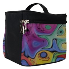 Abstract Art Make Up Travel Bag (small) by gasi