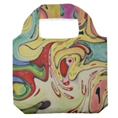 Abstract Art Premium Foldable Grocery Recycle Bag